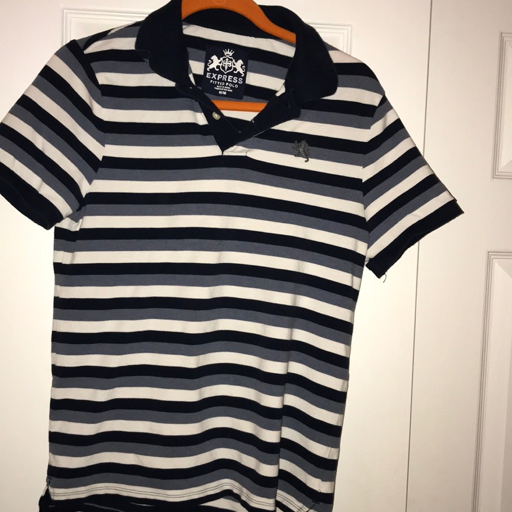 Men’s Express fitted polo